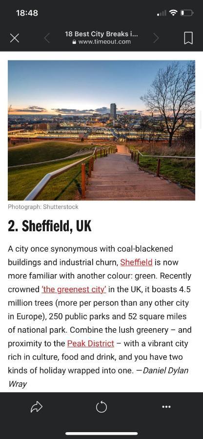 Perfect For Large Groups, Sleeps 15 Close To City Centre Sheffield Exteriér fotografie